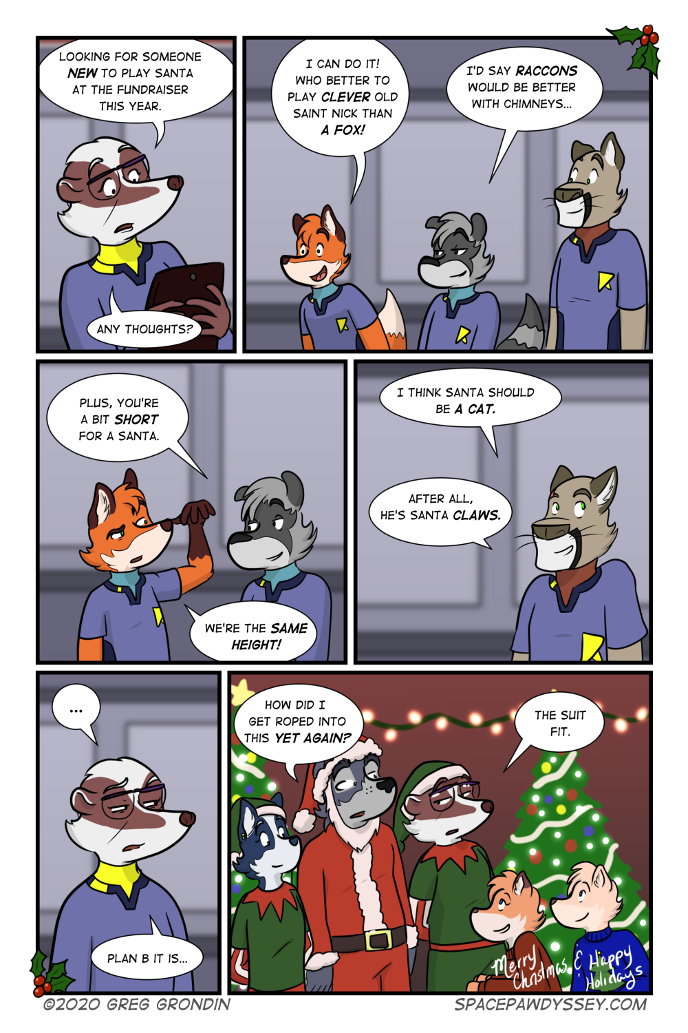 Space Pawdyssey Christmas 2020